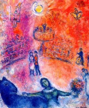 Circo contemporáneo Marc Chagall Pinturas al óleo